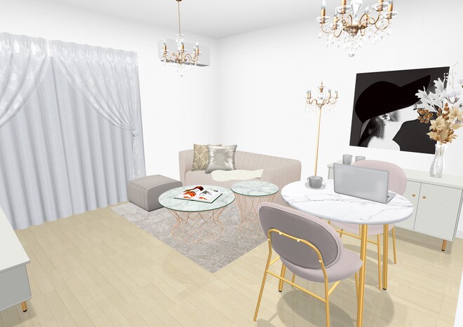 ON/OFF対応エレガントルーム