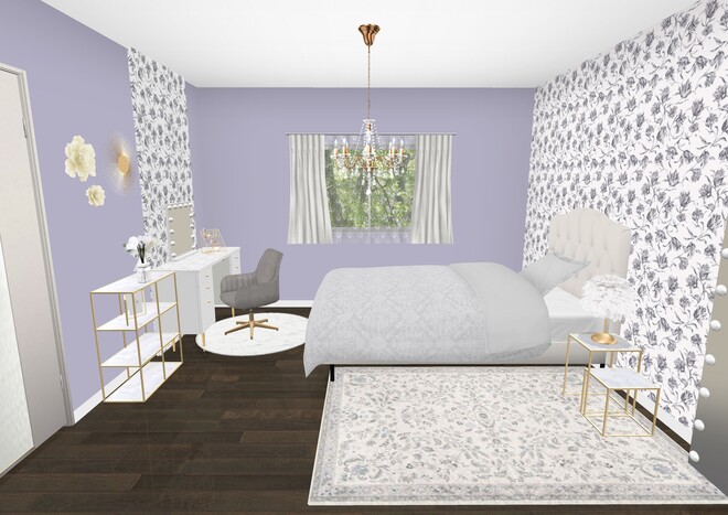 エレガントベッドルーム