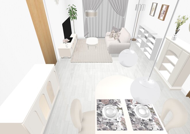 ホワイトフェミニンルーム